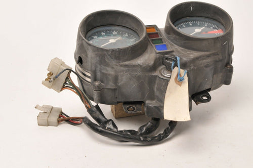HONDA CB400 Speedometer Tachomter Gauges Instrument Cluster KMH Tach Speedo key - Salvage