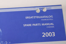 Load image into Gallery viewer, Genuine Factory KTM Spare Parts Manual Chassis 660 SMC 2003 03 | 320893 - Very Good