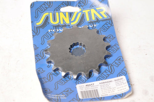Sunstar Front Sprocket 17t 525 Kawasaki Suzuki Triumph see list  | 40417 - Like New