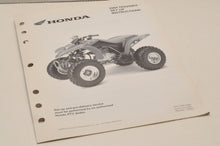 Load image into Gallery viewer, 2004 TRX250 EX Genuine OEM Honda Factory SETUP INSTRUCTIONS PDI MANUAL S4207 - Very Good