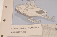 Load image into Gallery viewer, Vintage Polaris Parts Manual 9911542 - 1989 Startrak / LT Snowmobile Genuine OEM - Very Good