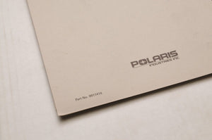 Vintage Polaris Parts Manual 9911414 - 1988 LongTrak Star Snowmobile Genuine OEM - Very Good