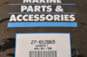 Mercury MerCruiser Quicksilver Gasket, reed block  | 27-812869 - Like New