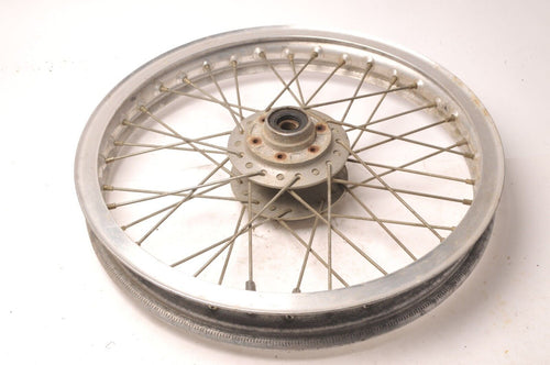 Front Wheel Aluminum Rim 1.85 x 19 Takasago 36 Spoke Yamaha High Wall Rain catch - Very Good