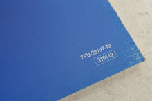 Load image into Gallery viewer, Yamaha Service Shop Manual D&#39;atelier - EF2800i    |  7VU-28197-70