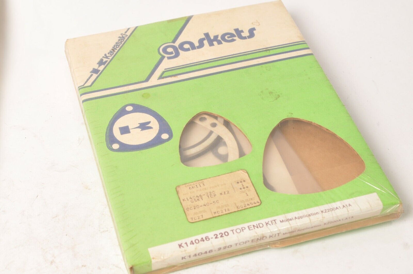 Genuine NOS Kawasaki K14046-220 Gasket Set - Top End KZ200  - Like New