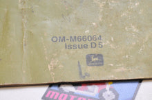 Load image into Gallery viewer, Genuine OEM JOHN DEERE OPERATORS MANUAL 300 400 OM-M66064 D5 - Very Good