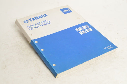 Yamaha Service Shop Manual MM600 MM700 Mountain Max  En/Fr/Swe  |  8EJ-28197-J0