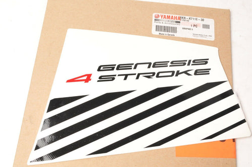 Genuine Yamaha 8KN-K711E-30 Graphic Decal 