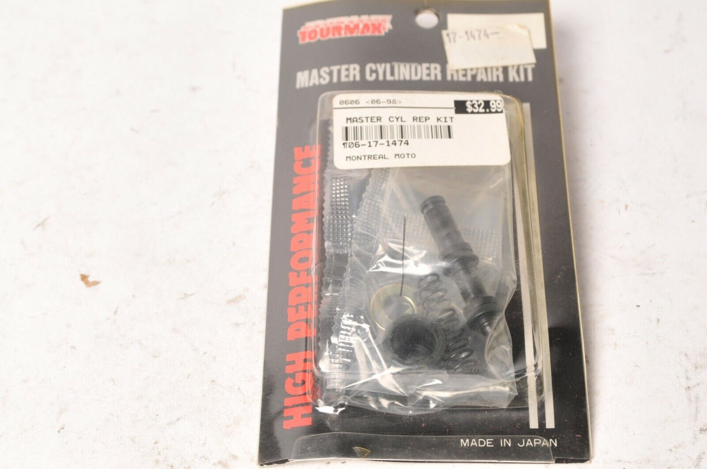 TourMax Master Cylinder Repair Kit for Honda CB1 CB750 CBR250R ++ | 17-1474