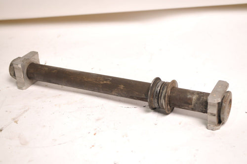 Used Honda Rear Axle assy w/spacers CBR600RR 05-12 | 42301-MEE-D00 + 42311-MCJ - Very Good
