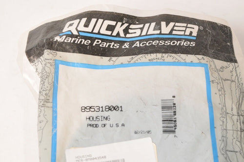 Mercury MerCruiser Quicksilver Housing | 895318001 / 8M0043548 - Like New