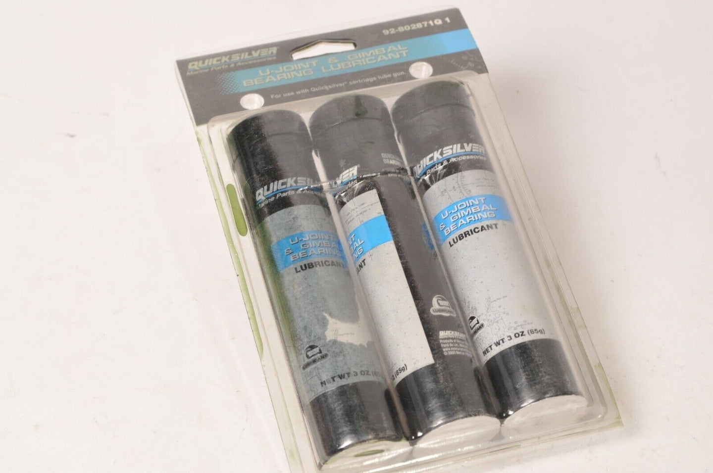 Mercury MerCruiser Quicksilver 3 Pack 3oz U-Joint Gimbal Grease   |  802871Q1 - Like New