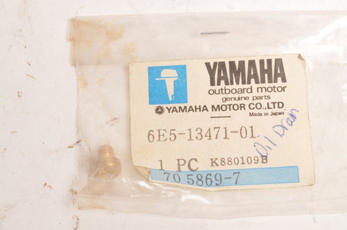 Genuine Yamaha Oil Drain Screw Plug    | 6E5-13471-01