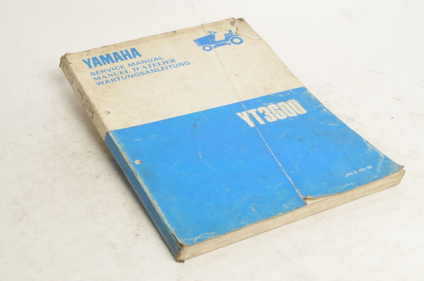 Yamaha Service Shop Manual D'atelier -YT3600  En/Fr/De  |  JF8-28197-80