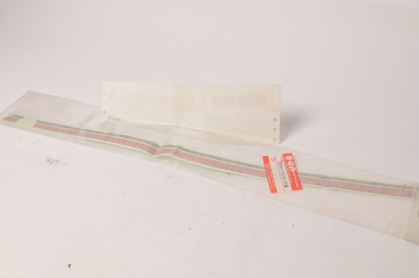 Genuine Suzuki 68180-19C00-85K Decal Sticker Tape Set RH Right GSX600F Katana 88 - Like New