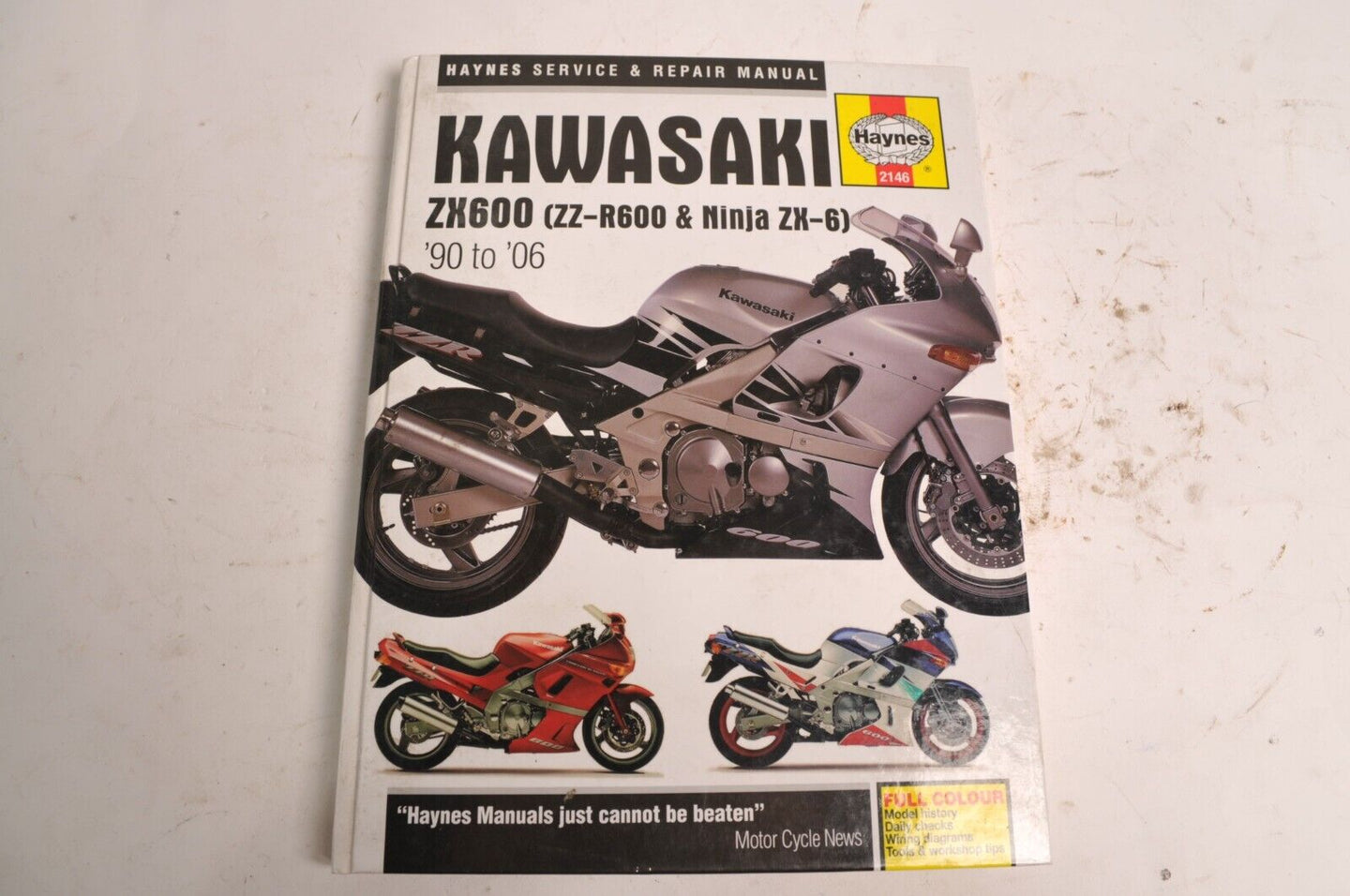 Haynes Owners Workshop Manual: Kawasaki ZZR600 Ninja ZX-6 90-06  |  2146 - Very Good