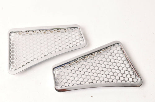 Chrome Air Vent Mesh Grill Grille Set for Honda GL1100 Goldwing 1980-1983