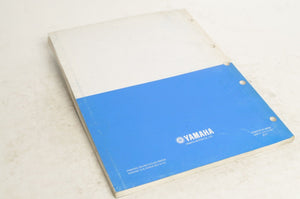 Yamaha Service Shop Manual D'atelier - EF4000 EF4000DX  |  7VW-28197-70