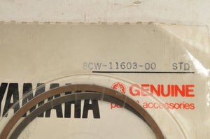 Genuine Yamaha Piston Ring Set STD  Vmax 500 600 MM600   |  8CW-11603-00