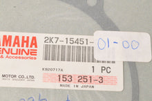 Load image into Gallery viewer, Genuine Yamaha 2K7-15451-00 Gasket,Crankcase Cover LH Left - YZ250 1976-1979