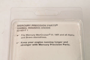 Mercury Quicksilver MerCruiser Gimbal Housing Anode R/ MR Alpha Bravo | 821631T1 - Like New
