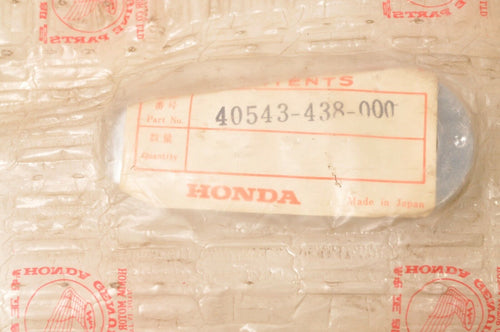 Genuine Honda 40543-438-000 Chain Adjuster - CBX1000 1980 CB750 CB900 CB1100RB