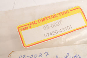 MC Distributing Brake Lever,Suzuki Black NOS repl.57420-49101  | 08-0027