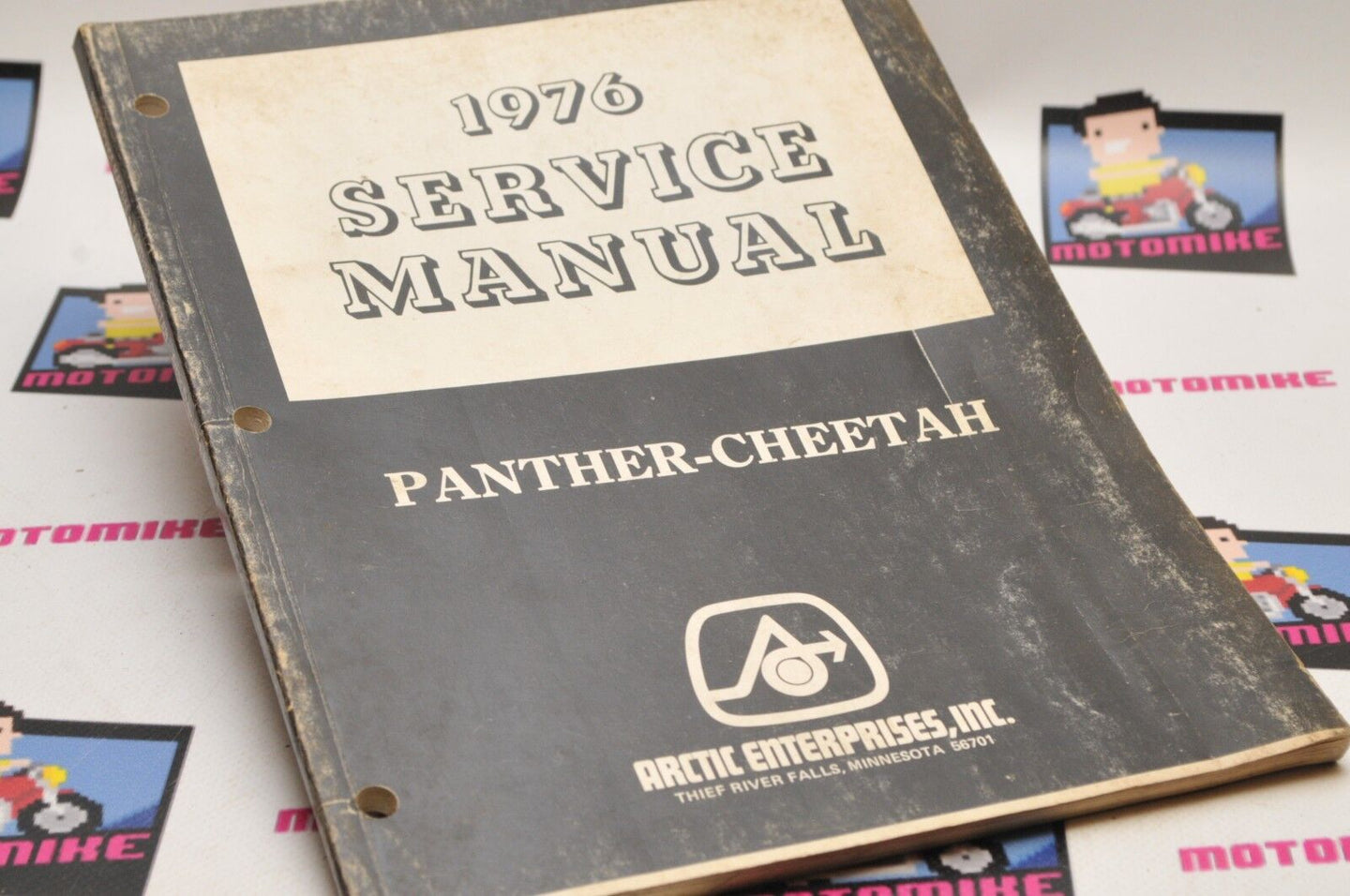 Genuine ARCTIC CAT Factory Service Shop Manual  1976 PANTHER CHEETAH  0153-088 - Very Good