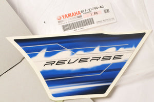 Genuine Yamaha 5YT-2174G-40 Decal Graphic 3 