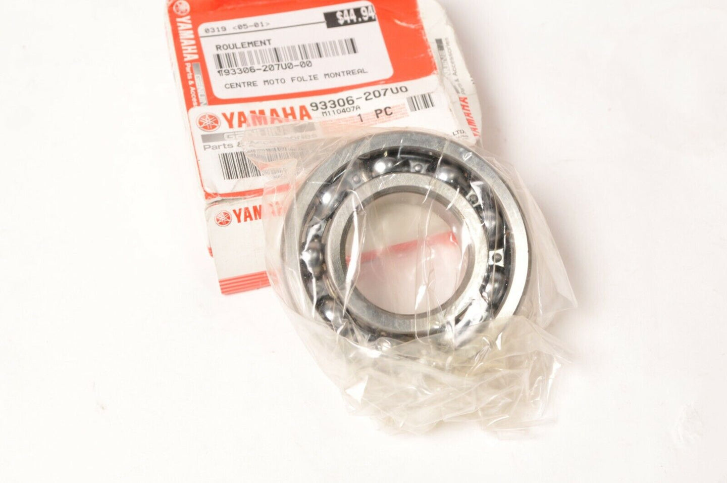 Genuine Yamaha Bearing, Drive Shaft Grizzly 550 700 Kodiak F50 90+ | 93306-207U0