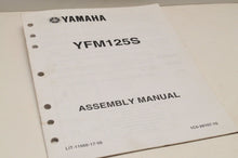 Load image into Gallery viewer, Genuine Yamaha ASSEMBLY SETUP MANUAL YFM125S GRIZZLY 125 2004 LIT-11666-17-56 - Very Good