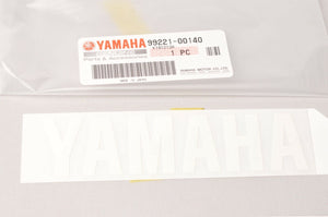 Genuine Yamaha 99221-00140 Decal 