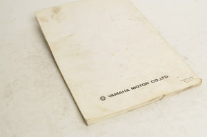 Yamaha Owner's Service Manual YZ125 250 1990 English French German 3SR-28199-85 - Very Good