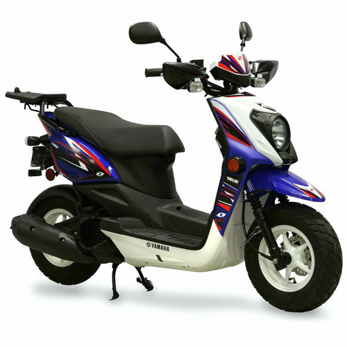 OEM Yamaha Zuma X Blue Graphic Sticker Decal Kit Set Yamalube Racing 2014-2016