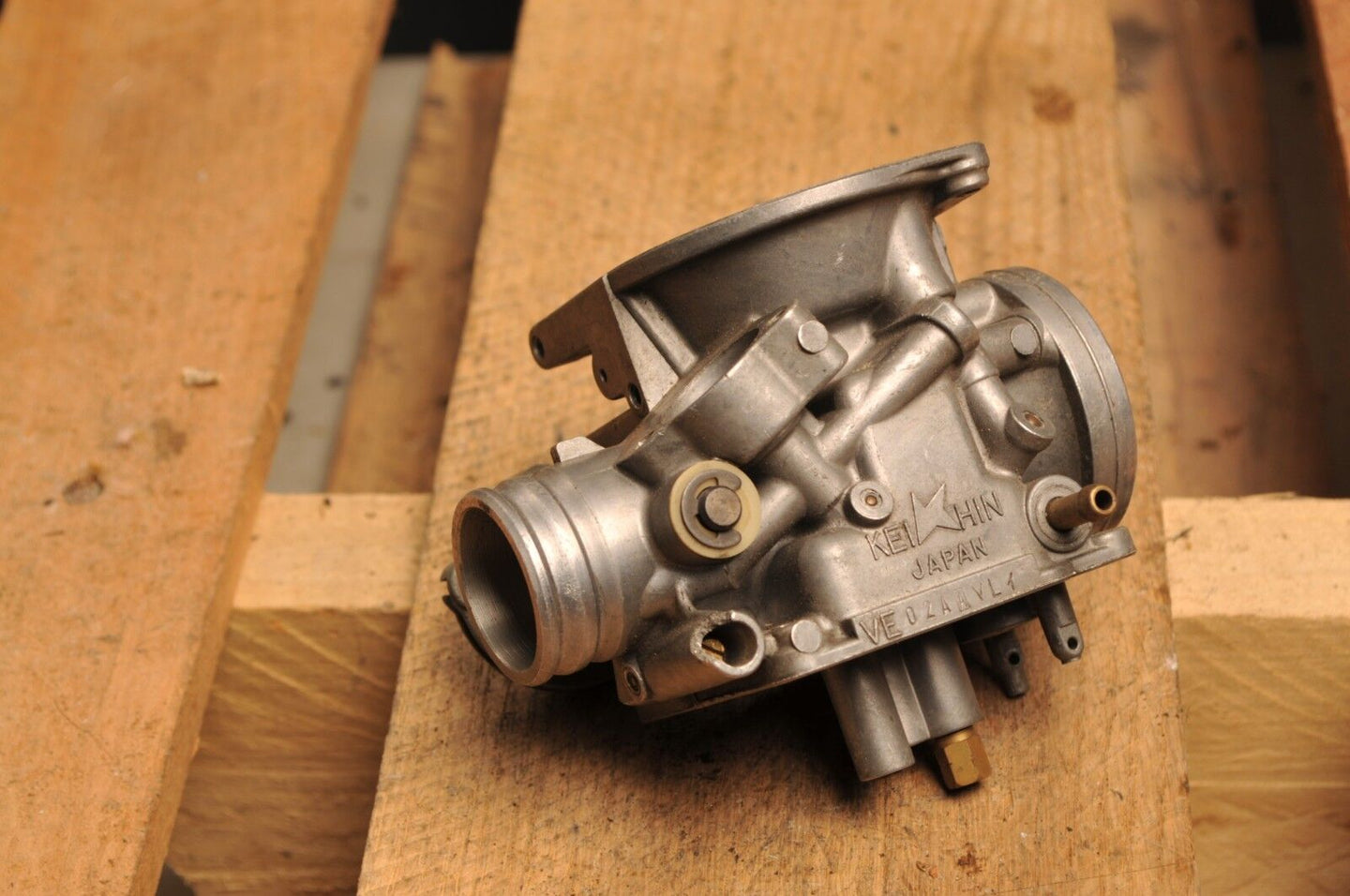 USED MOTORCYCLE CARBURETOR CARB BODY - KEIHIN VE02A AVL - Salvage