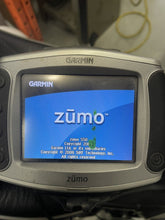 Load image into Gallery viewer, Garmin Zumo 550 w/Touratech Locking Mount - screen has a blemish in LCD DL650 - Very Good