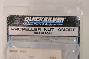 Mercury Quicksilver MerCruiser Anode Aluminum Nut Prop Propeller  |  865182Q01 - Like New
