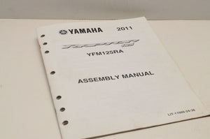 Genuine Yamaha ASSEMBLY SETUP MANUAL YFM125RA RAPTOR 125 2011 LIT-11666-24-36 - Very Good