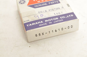 Genuine Yamaha Piston Ring Set STD TTR90 YFM80 Raptor Grizzly 80 | 55X-11610-00