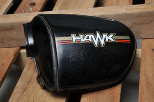 GENUINE HONDA SIDE COVER SET L LH LEFT 83700-413-000 BLACK W/LOGO - Very Good