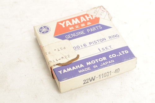 Genuine Yamaha Piston Ring Set 4th O/S 1.00mm oversize YZ80 83  |  22W-11601-40