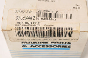 Mercury MerCruiser Quicksilver Bearing Set,Ball Jackshaft Drive + |  30-93944A2 - Like New