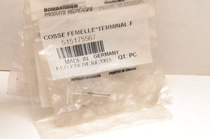 NEW NOS SKI SEA DOO CANAM FEMALE TERMINAL 515175567 QTY:6 MX Z ELITE GSX LEGEND+ - Like New