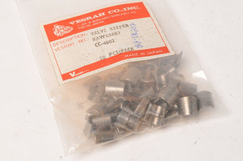 NOS Vesrah CC-4002 Qty:50 Valve Keeper Keepers (split) Kawasaki Motorcycle ATV + - Like New