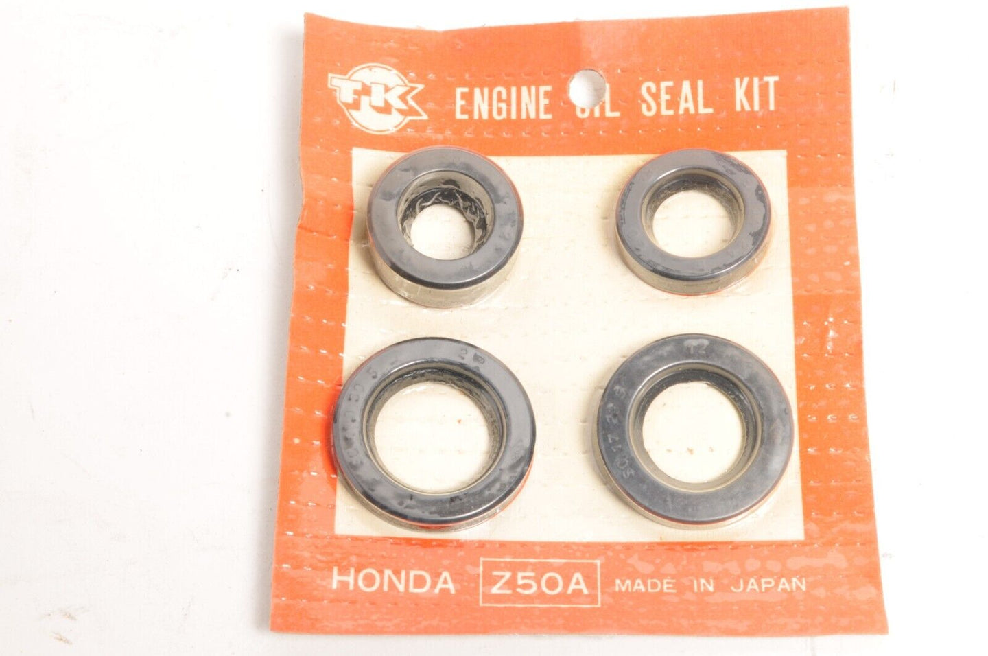 TK Engine Oil Seal Kit for Honda Z50A Z50  - 4 seals NOS