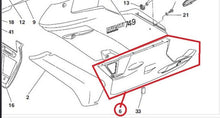 Load image into Gallery viewer, NEW DUCATI 48011551BC SUPERBIKE BLACK LOWER LEFT FAIRING BELLY DARK