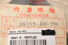 Load image into Gallery viewer, Genuine NOS Honda 18312-460-770 Bracket,Muffler RIGHT- CB650 1980-1982 80 81 82 - Like New