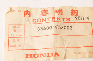 Genuine Honda 33600-413-003 Turn Signal Assembly Right Rear RH - CB400 Hawk 450