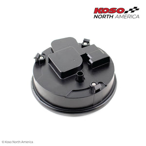 Koso HD-05 LCD Multi-Function Tank Mounted Gauge Speedo for 04+ Dyna Softail